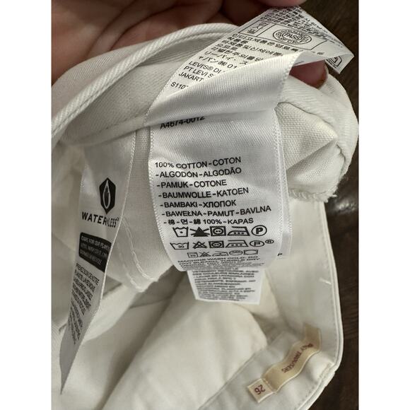 NWOT Levi’s Baggy Trouser 26 X 31 $108 MSRP - Picture 5 of 8